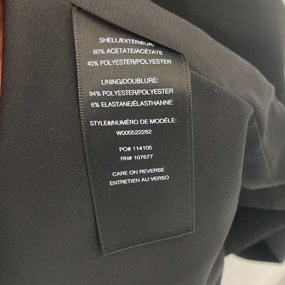 Alice + Olivia Black Wrap Dress - Picture 7 of 7